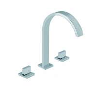 Modern bathroom vanity chrome basin china long spout faucet and mixers factory MLFALLS